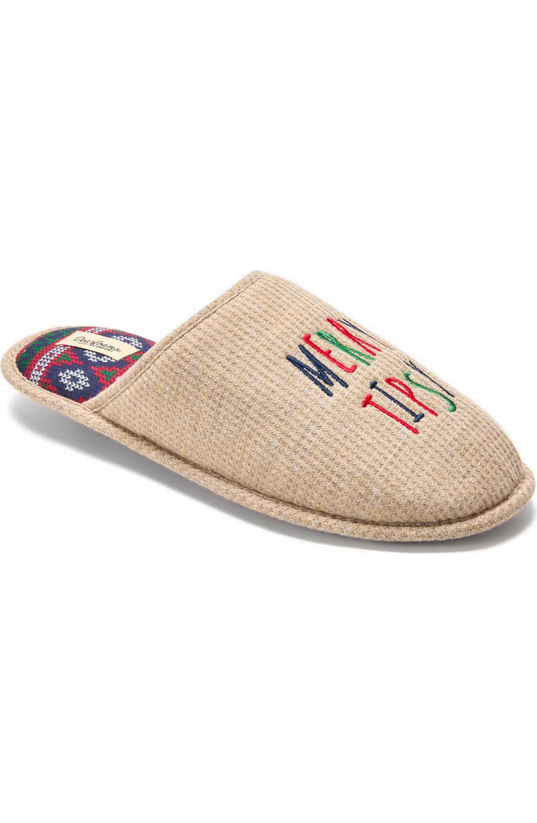 DEARFOAMS Nuthouse Slipper, Main, color, Tan