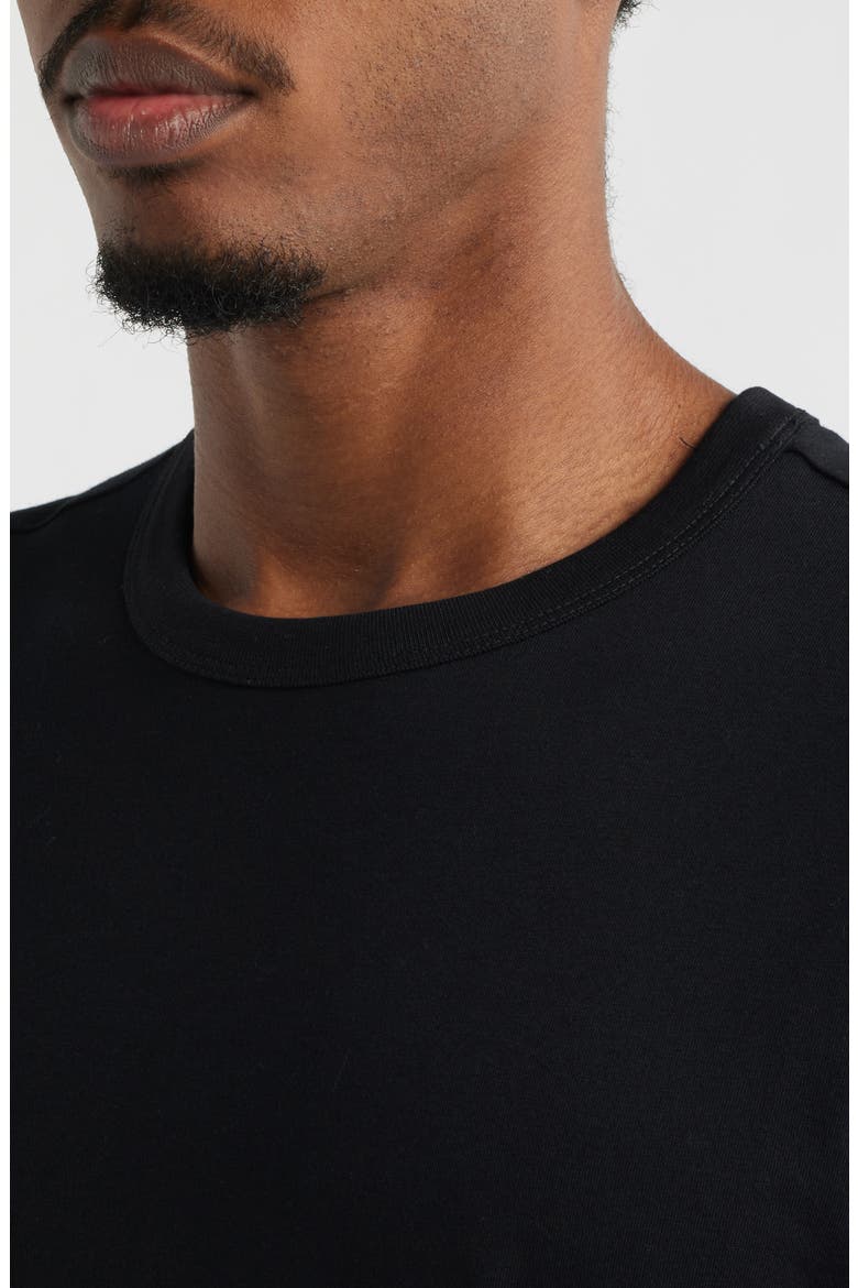 Shrunken T-Shirt, Alternate, color, BLACK