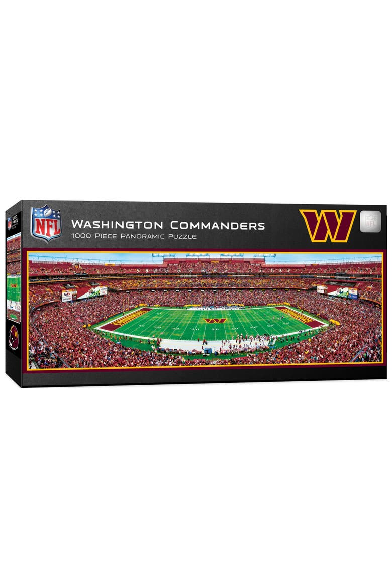 Washington Commanders 1000pc Pano Puzzle, Main, color, Multicolor