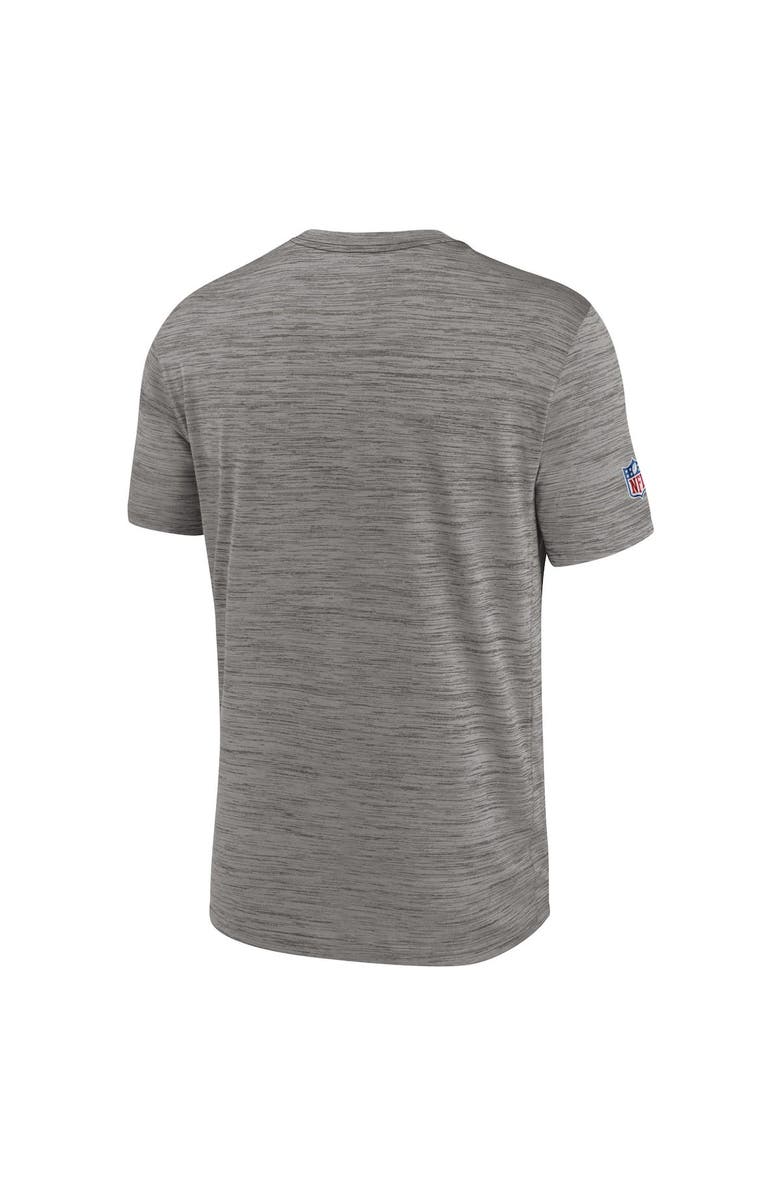Nike Men's Nike  Heather Charcoal Indianapolis Colts Indiana Nights Alternate Sideline Performance T-Shirt, Alternate, color, Heather Charcoal