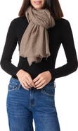 Amicale Cashmere Solid Wrap