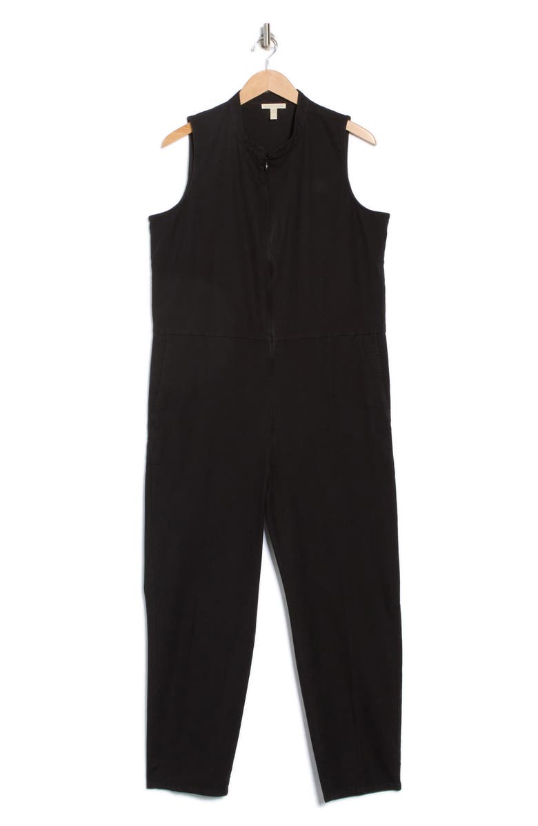 Eileen Fisher Sleeveless Organic Cotton Blend Jumpsuit, Alternate, color,