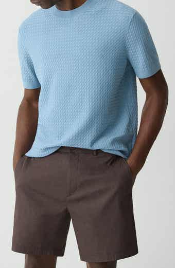 Theory Damian Tactile Crewneck T-Shirt