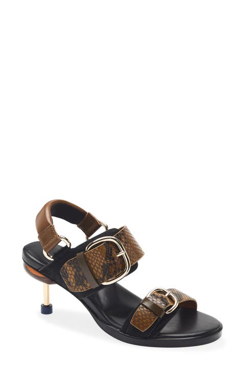 Osha Line Mid Leather Sandal