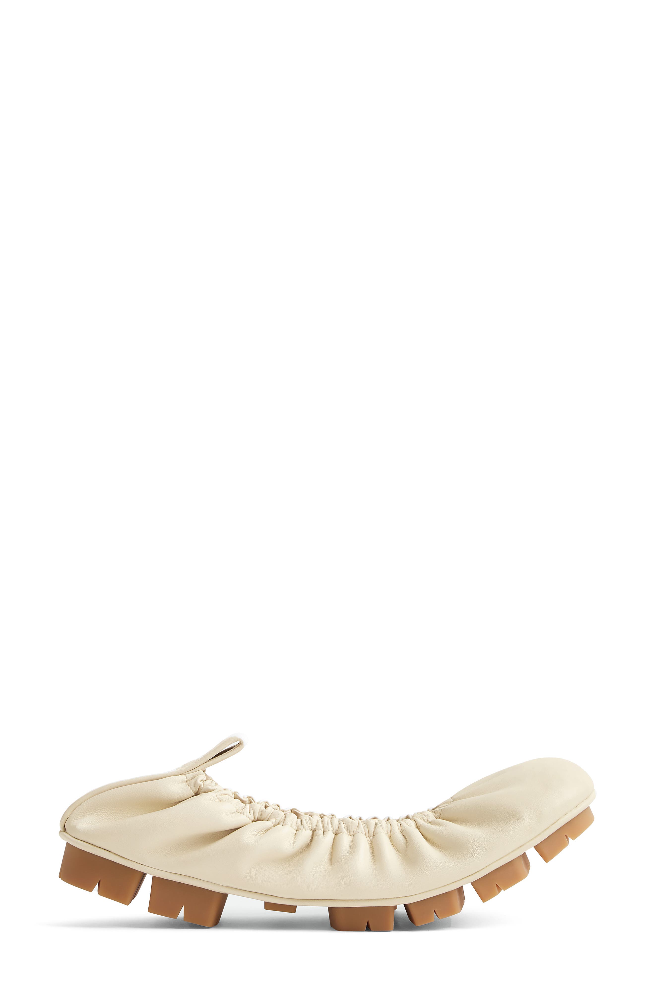 Bottega Veneta Shore Lug Sole Ballet Flat