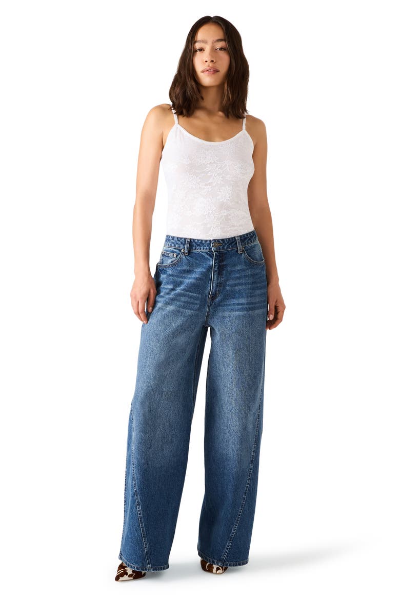 Rori Straight Leg Jeans, Alternate, color, DARK NAVY