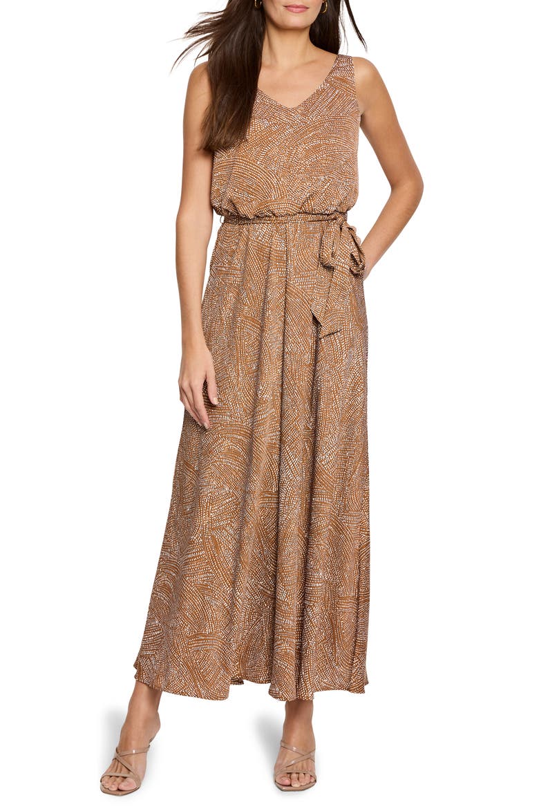Swirling Sands Bianca Maxi Dress, Main, color, NEUTRAL MULTI