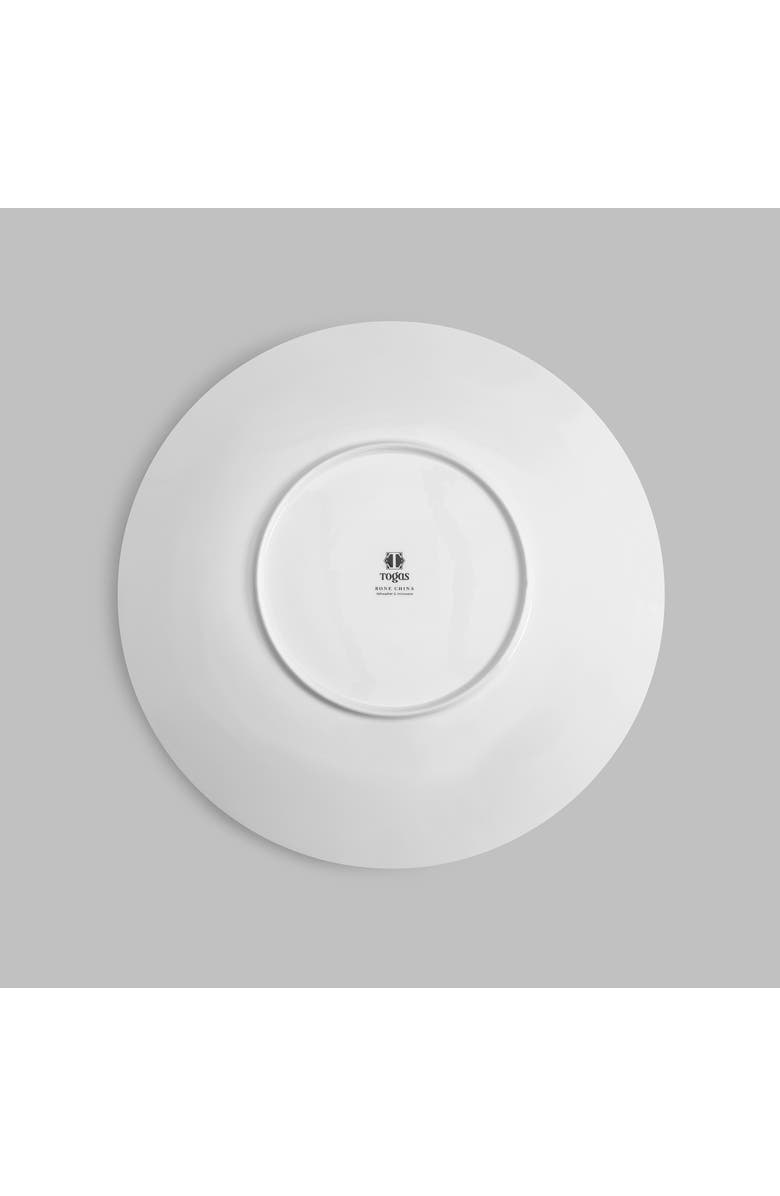 Togas Nea Plate, Alternate, color, White