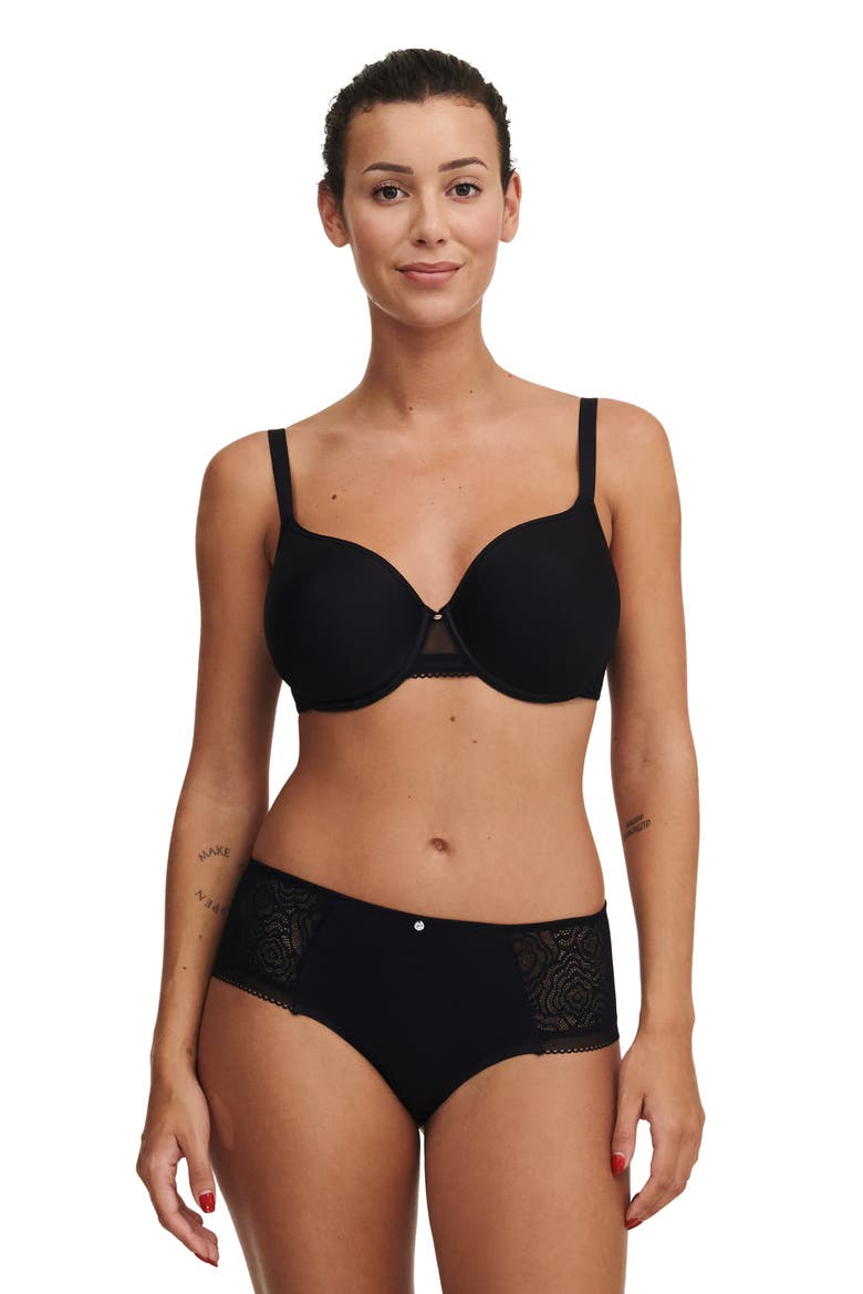 C Jolie Hipster Briefs, Alternate, color, BLACK