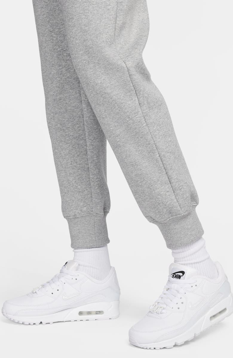 Nike Sportswear Phoenix Fleece Mid Rise Joggers, Alternate, color, Dark Grey Heather/ Sail