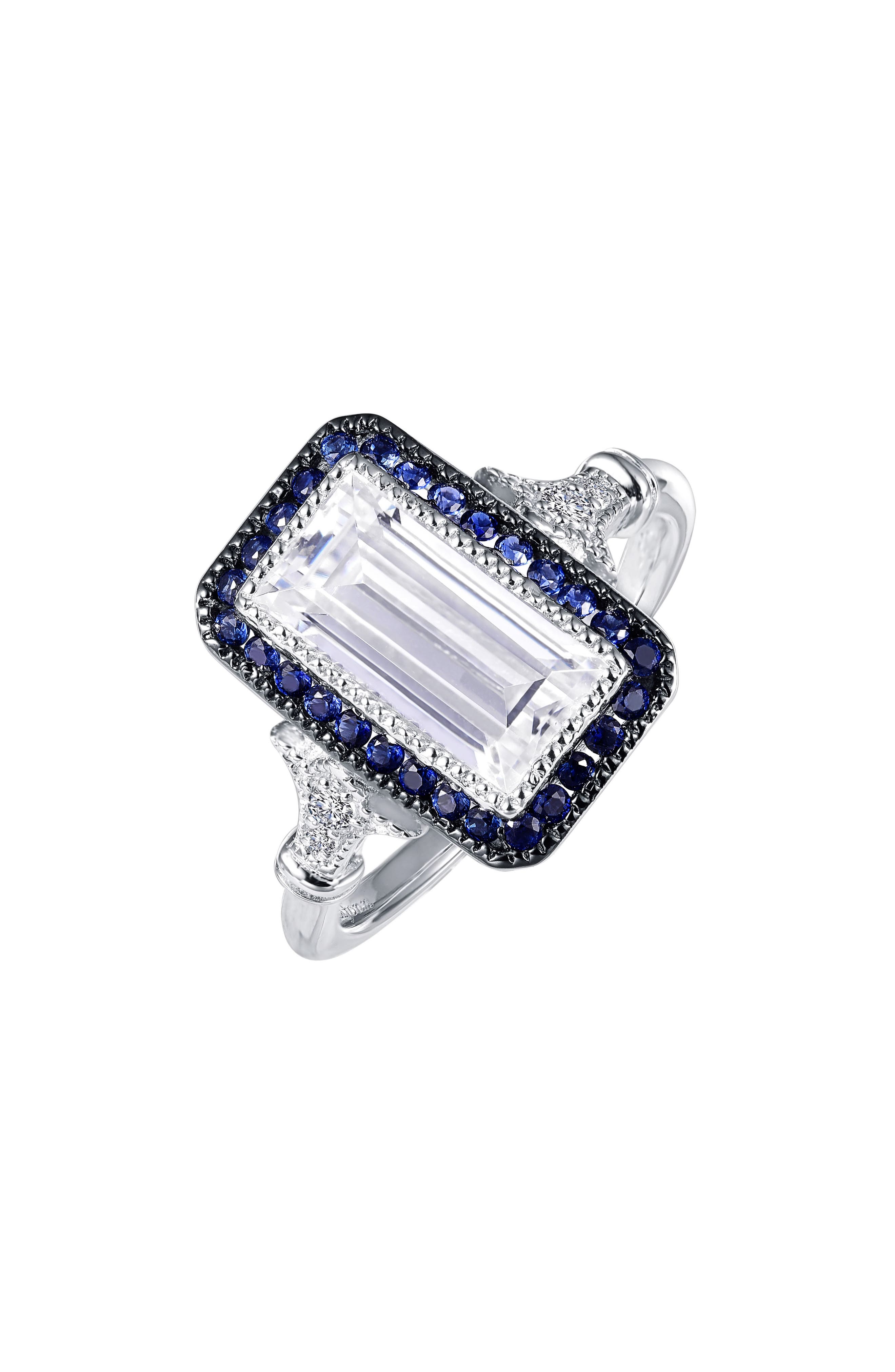 Lafonn Art Deco Simulated Diamond Ring
