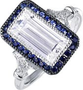 Lafonn Art Deco Simulated Diamond Ring
