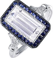 Lafonn Art Deco Simulated Diamond Ring