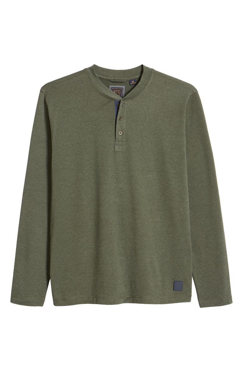 Vintage 1946 Stretch Jersey Henley, Alternate, color, 