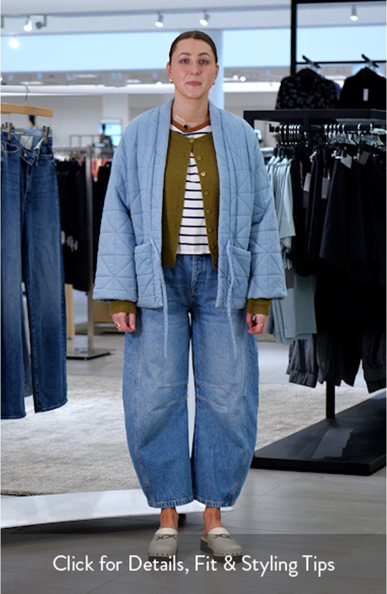 Quilted Denim Jacket, sales video thumbnail