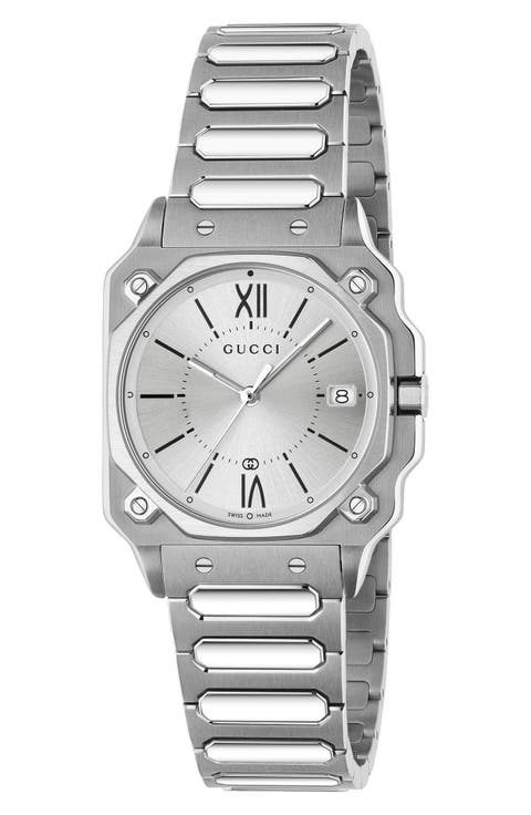 G-Flat Medium Bracelet Watch, 30mm