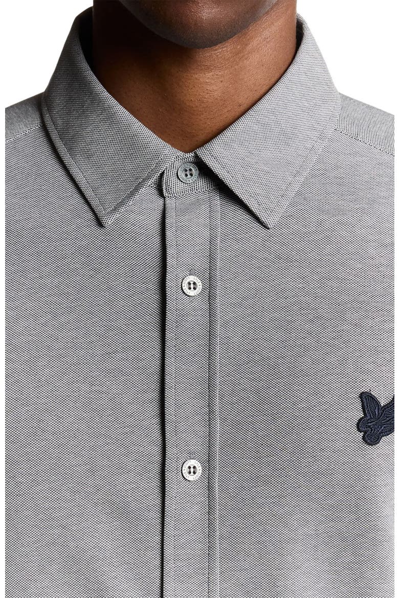 Jacquard Stripe Long Sleeve Shirt, Alternate, color, White/ Deep Tan
