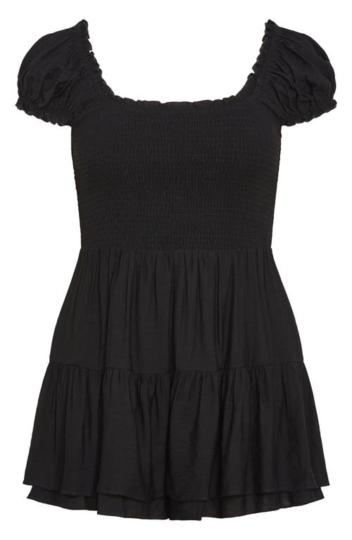 City Chic Zuri Short Sleeve Romper