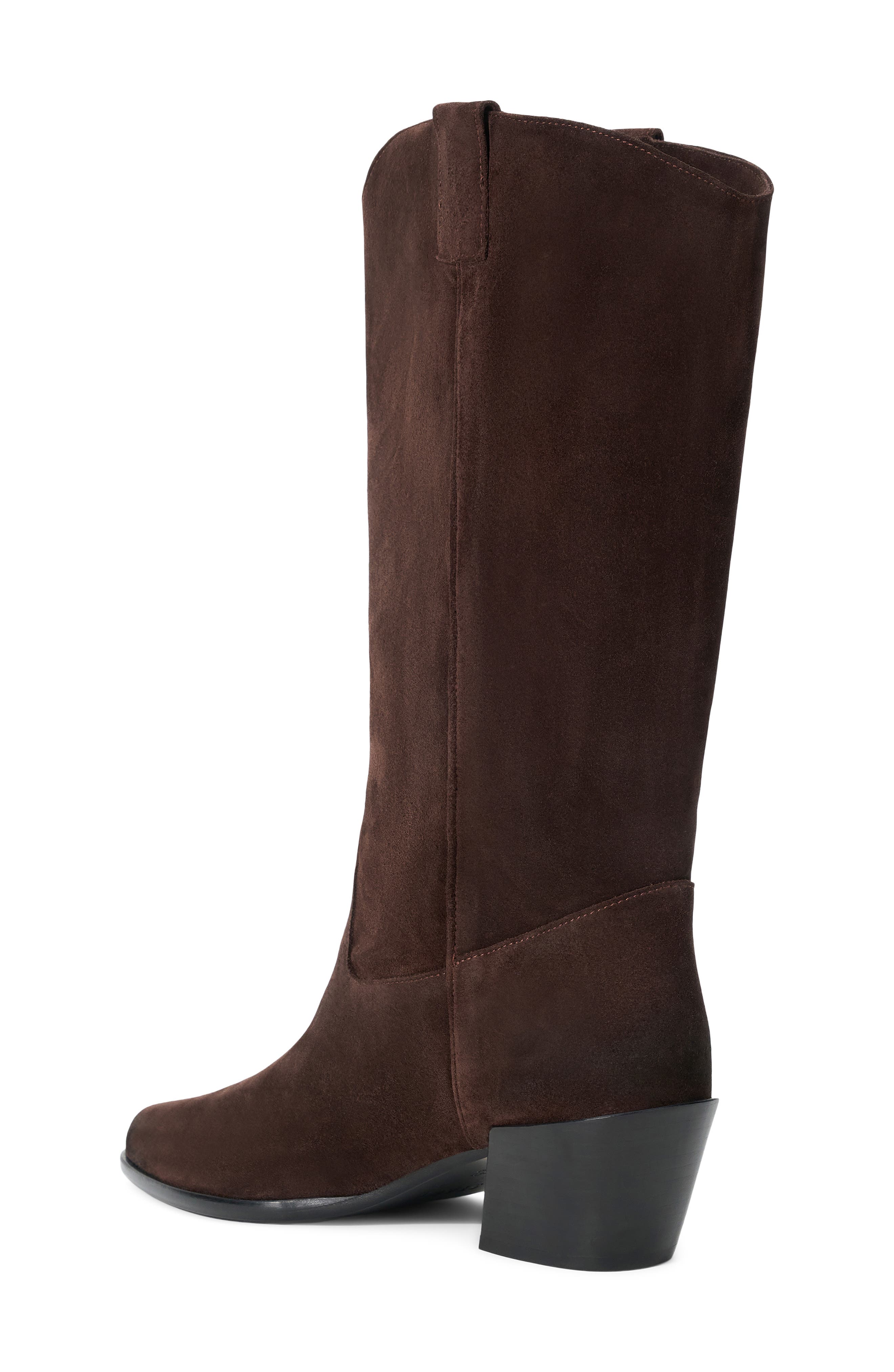 Monty Leather Western Boot, Alternate, color, ESPRESSO