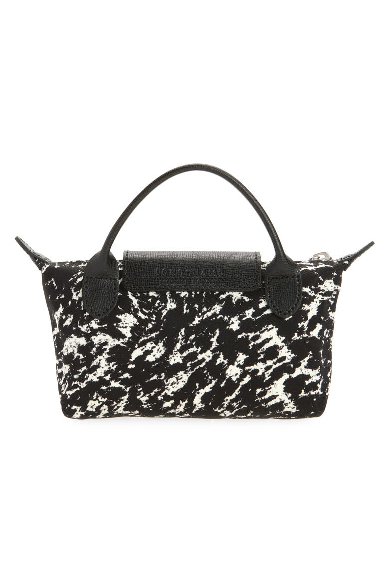 Le Pliage Cosmetics Case (Nordstrom Exclusive), Alternate, color, BLACK/ WHITE