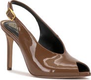 Vince Camuto Helenza Peep Toe Slingback Pump
