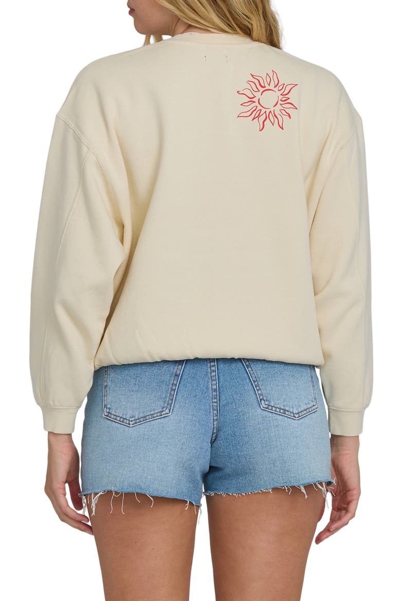 Treasure Cay Graphic Sweatshirt, Alternate, color, WHITE CAP