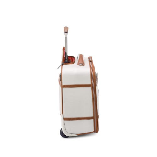 Delsey Paris Chatelet 2.0 Softside Carry On 16 Inch Luggage Under-seater With 2 Wheels In Angora