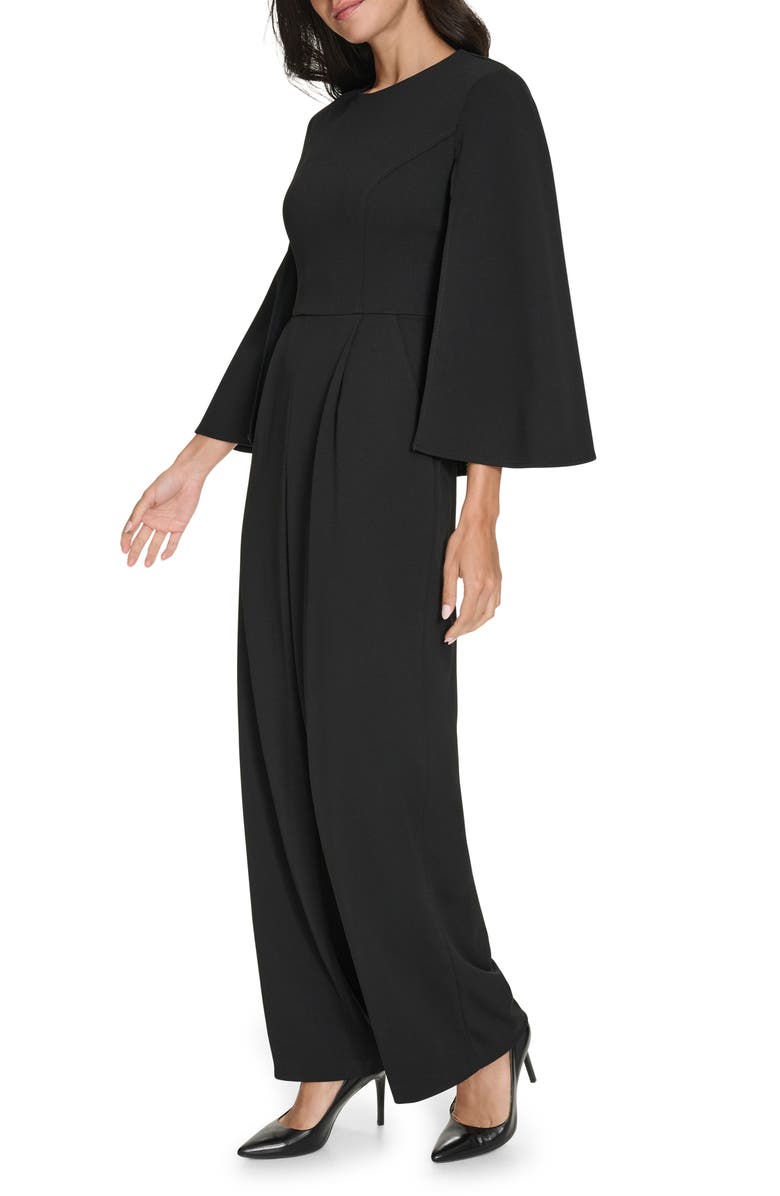 Calvin Klein Cape Jumpsuit, Alternate, color,