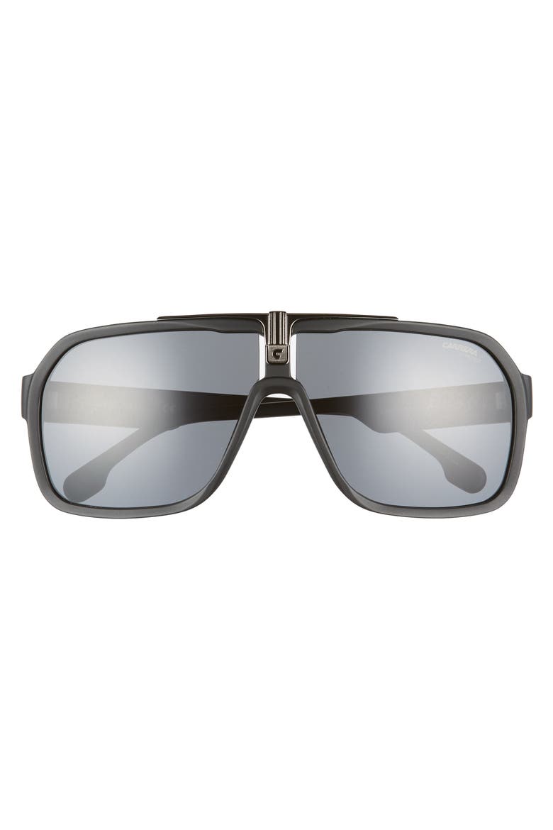 64mm Navigator Sunglasses, Alternate, color, MATTE BLACK