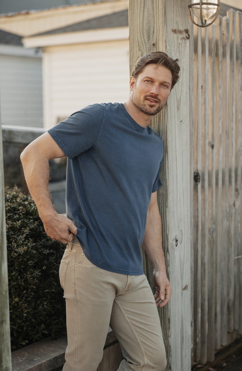 The Normal Brand Lennox Cotton T-Shirt, Alternate, color, Vintage Blue