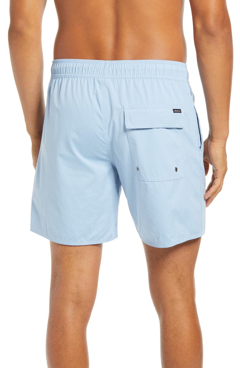 RVCA Opposites Solid Swim Trunks, Alternate, color, 