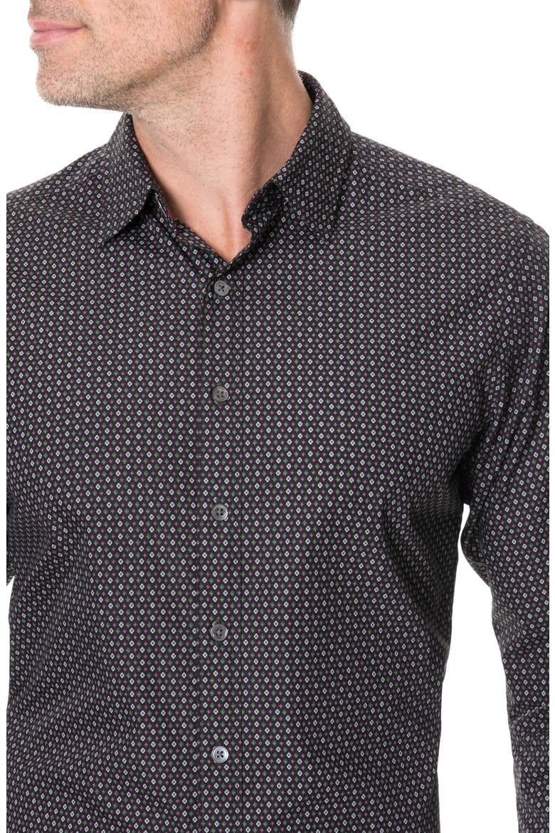 Torrance Street Regular Fit Button-Up Shirt, Alternate, color, FOREST