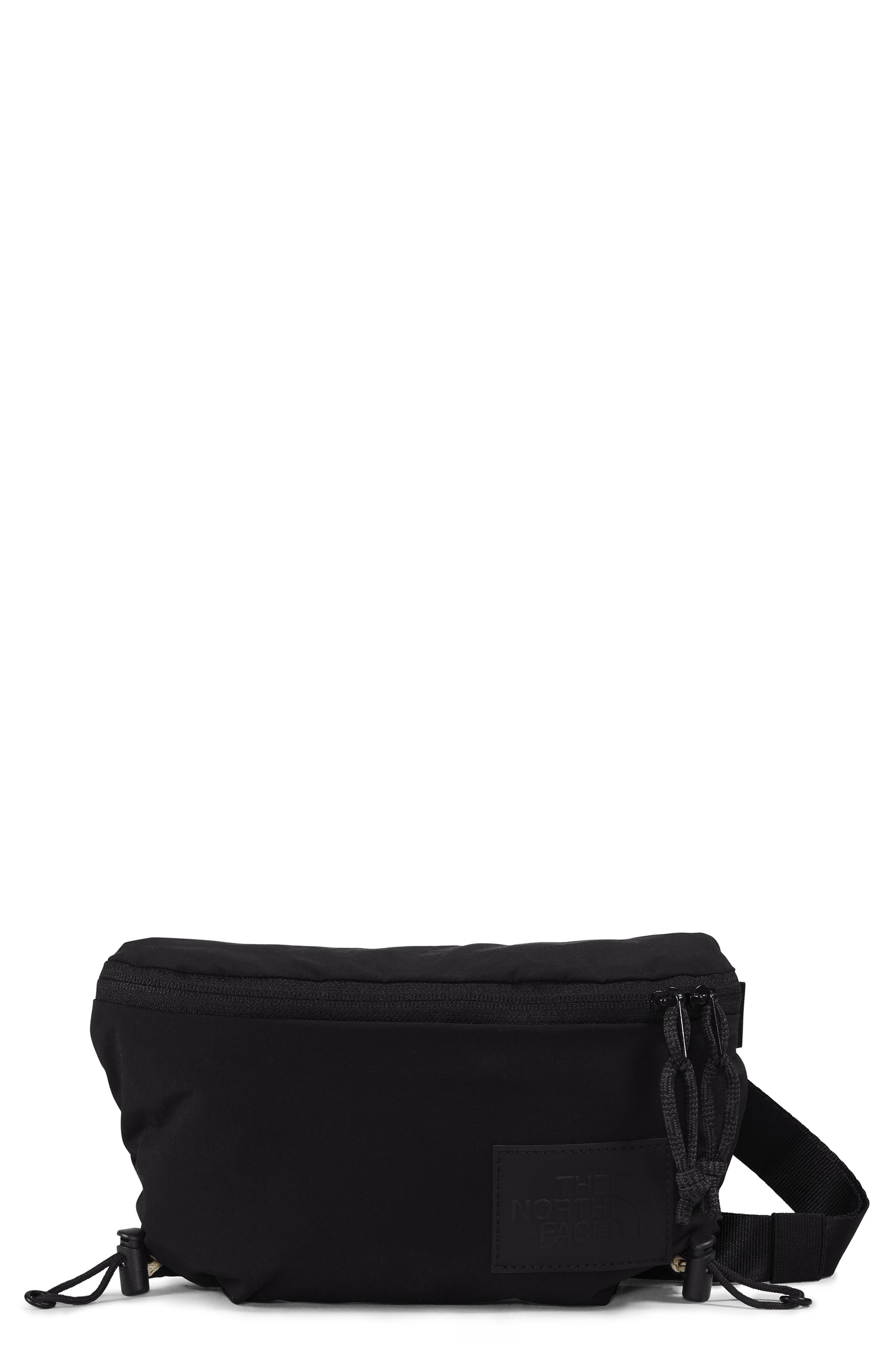 The North Face Never Stop Lumbar Belt Bag, Main, color, Tnf Black-Npf