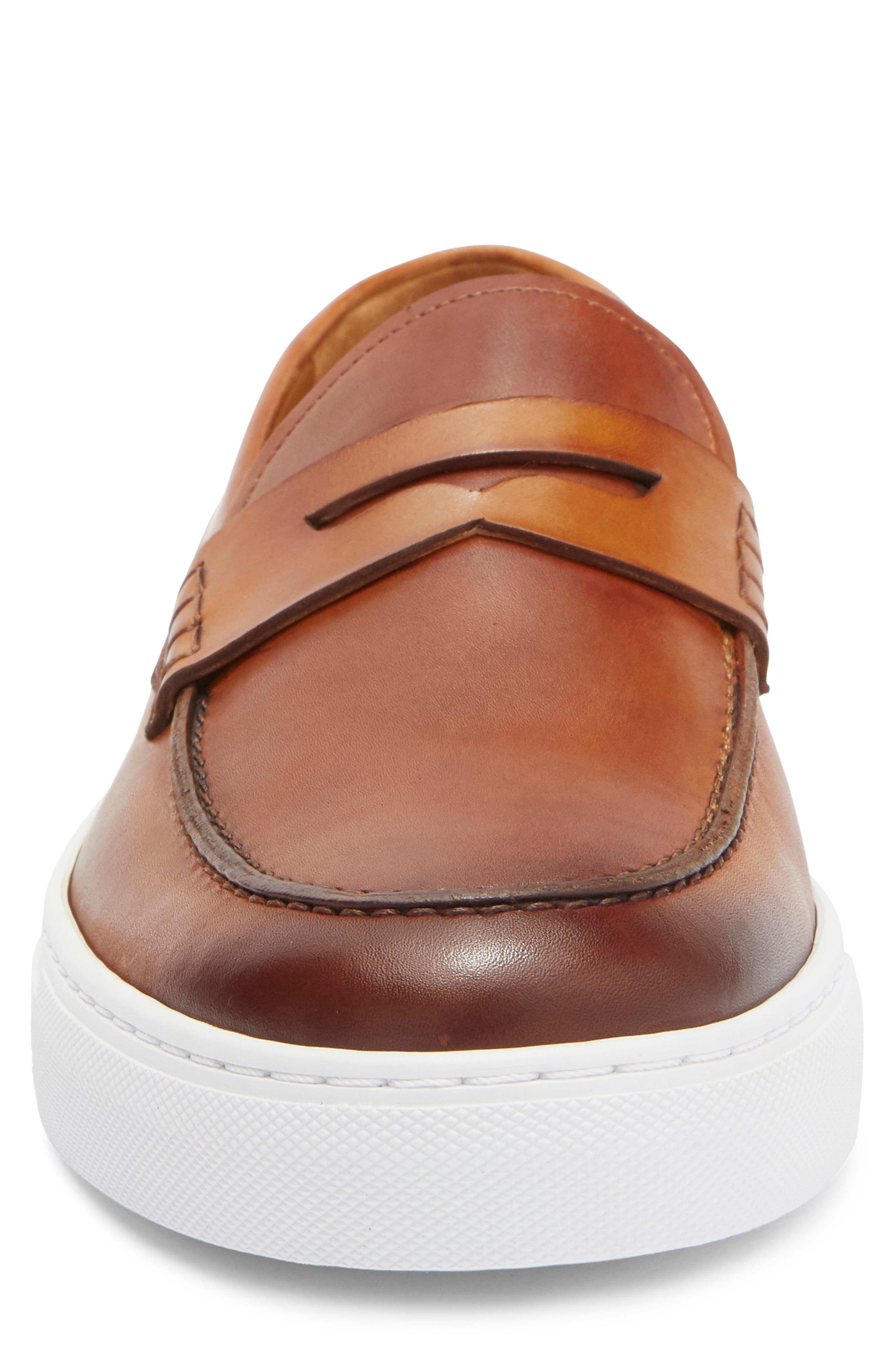 Magnanni Johnny Penny Loafer Sneaker, Alternate, color, 