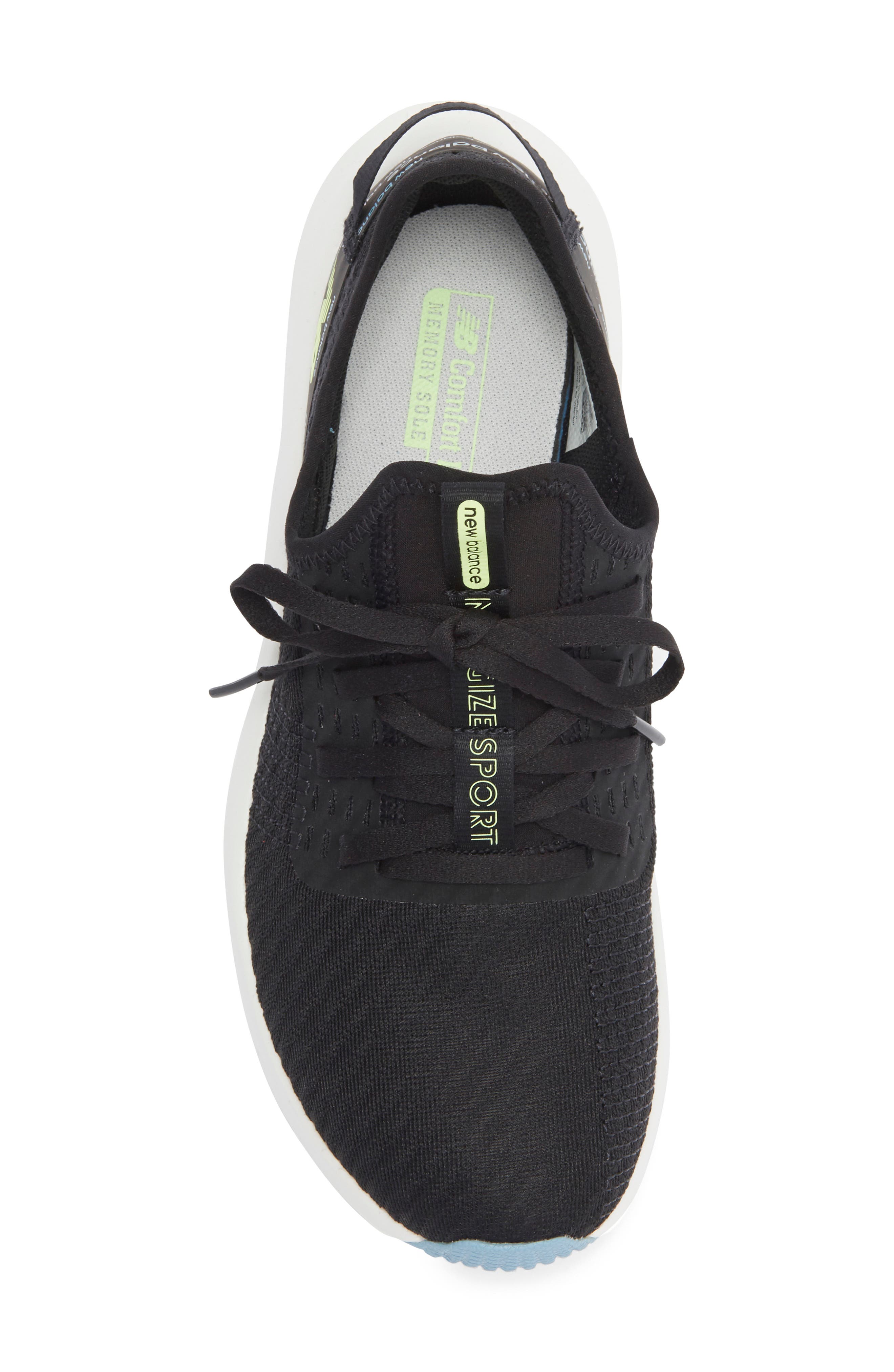 New Balance DynaSoft Nergize Sport v2 Running Shoe, Alternate, color, Black/ Still Water