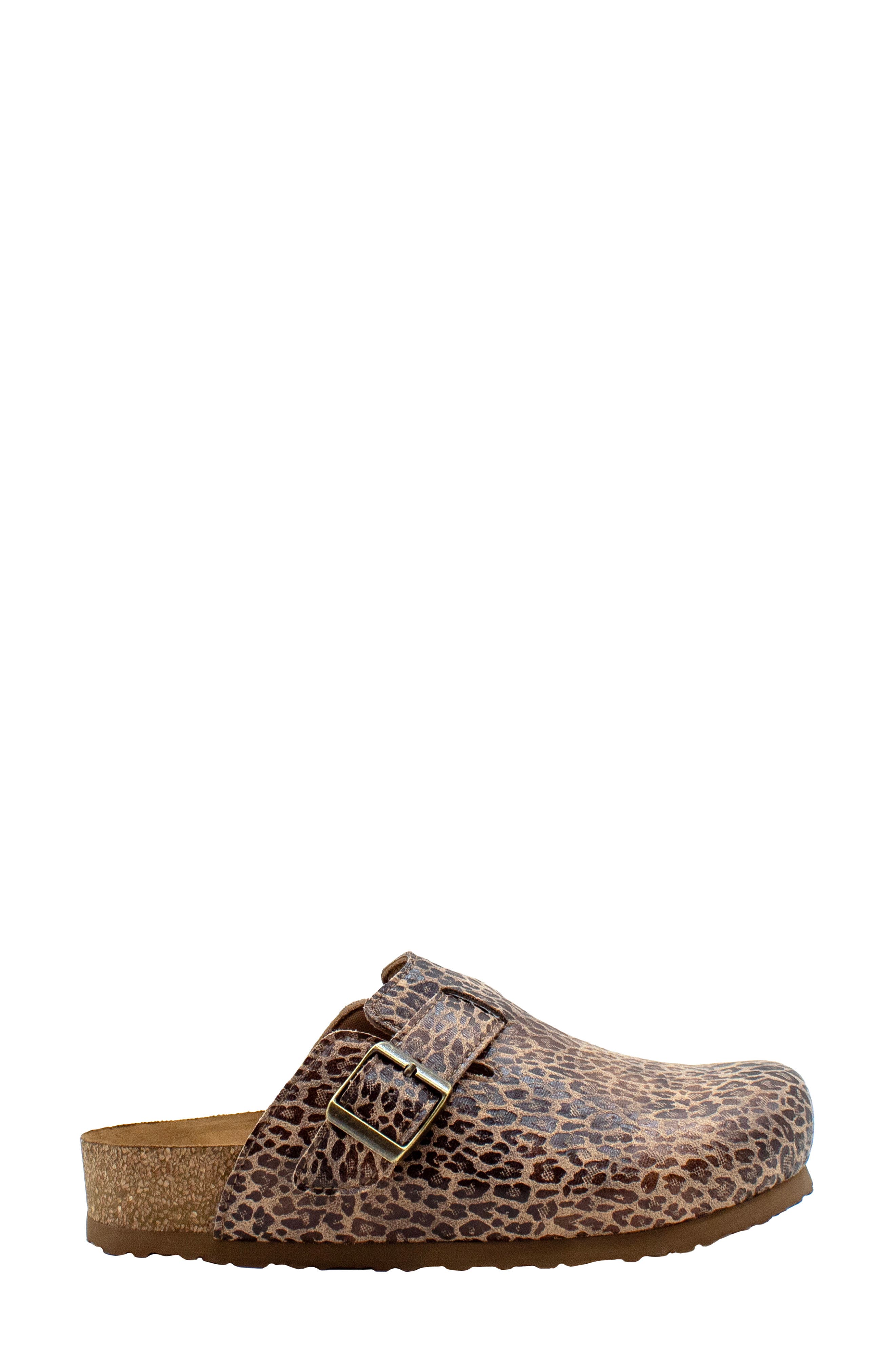 Volatile Pumpkin Clog, Alternate, color, Leopard