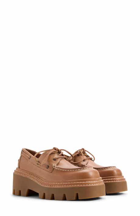 x MONSE Authentic Original 2-Eye Lug Boat Shoe