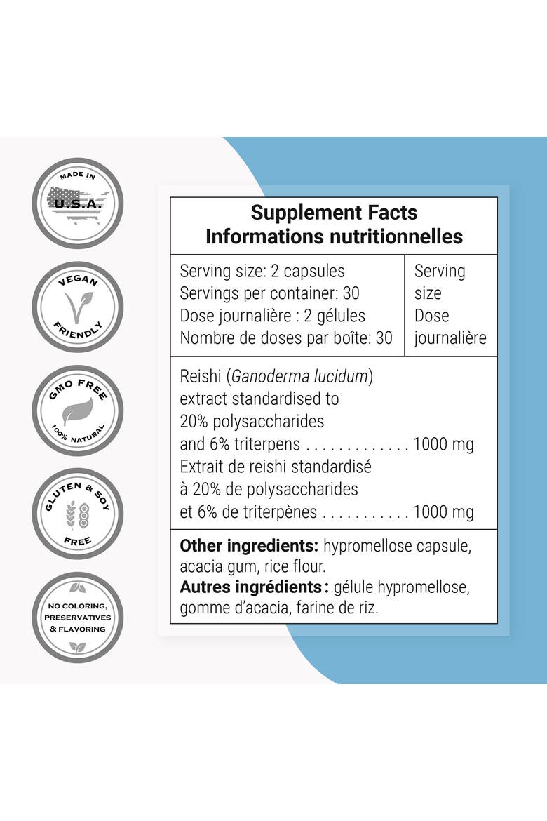 Reishi Extract 1000mg, Alternate, color, None