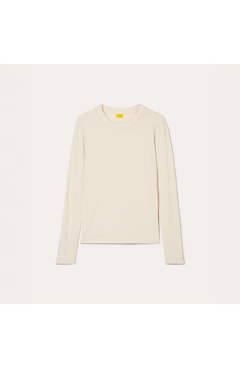 Hikerkind Ribbed Merino Long-Sleeve T-Shirt - Women's, Alternate, color, Betula