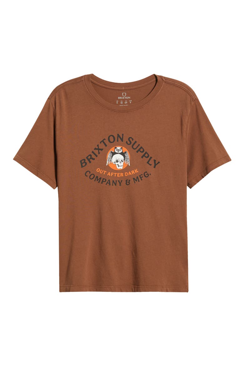 Potion Cotton Graphic T-Shirt, Alternate, color, PINECONE BROWN