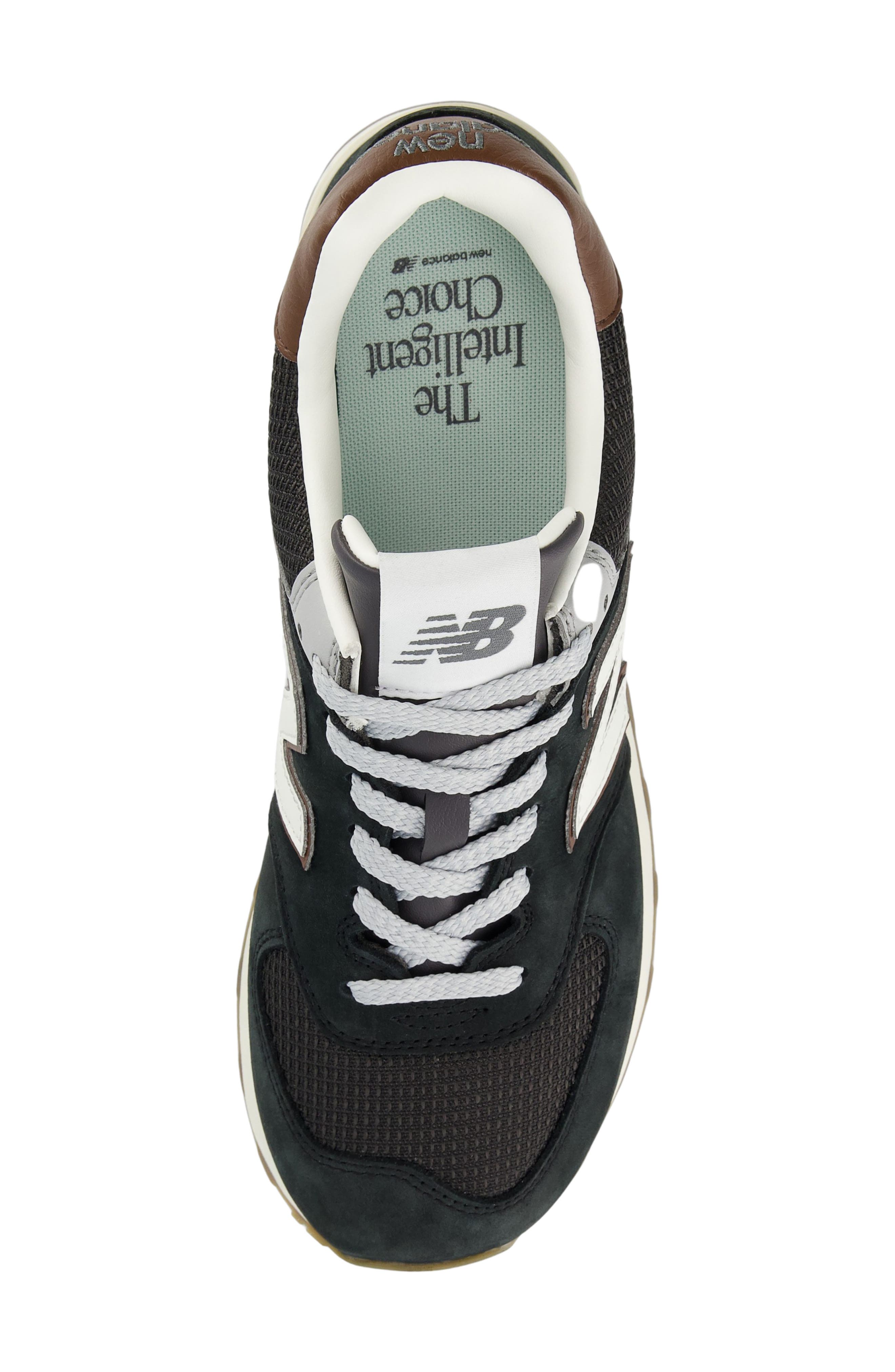 Gender Inclusive 574 Sneaker, Alternate, color, BLACK/ DARK SILVER METALLIC