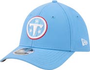 New Era Men's New Era  Light Blue Tennessee Titans Team Collection 39THIRTY M-Crown Flex Hat