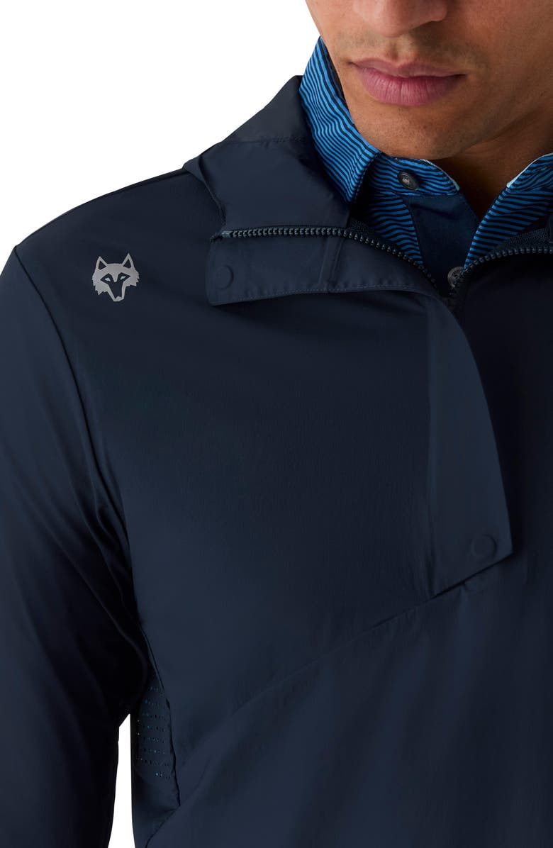 Greyson Newago Water Resistant Hooded Golf Jacket, Alternate, color, Maltese Blue