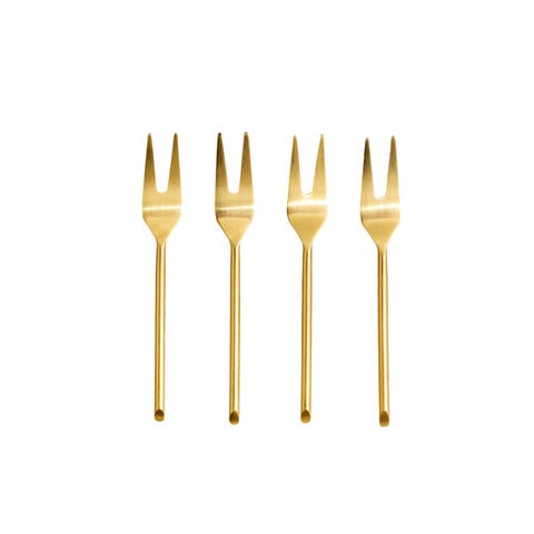 Thin Small Forks - Set of 4
