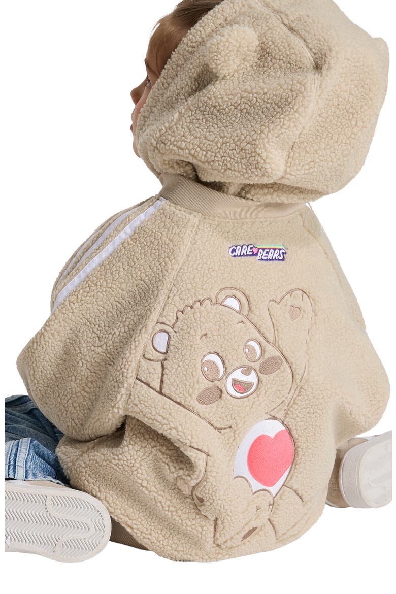 Kids' SST Fleece Hooded Jacket, Alternate, color, KHATHR