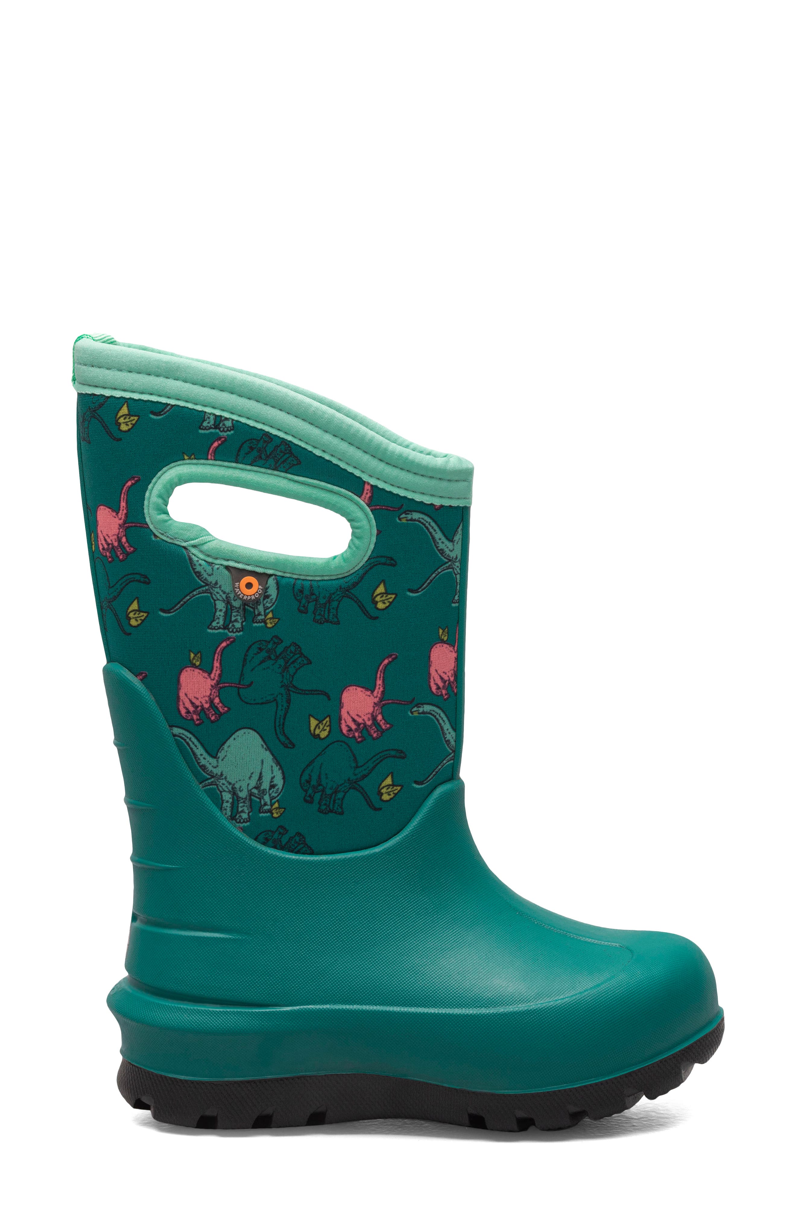 Bogs Kids' Neo-Classic Good Dino Insulated Waterproof Winter Boot, Alternate, color, 