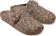 Beek Vulture Cheetah Print Mule