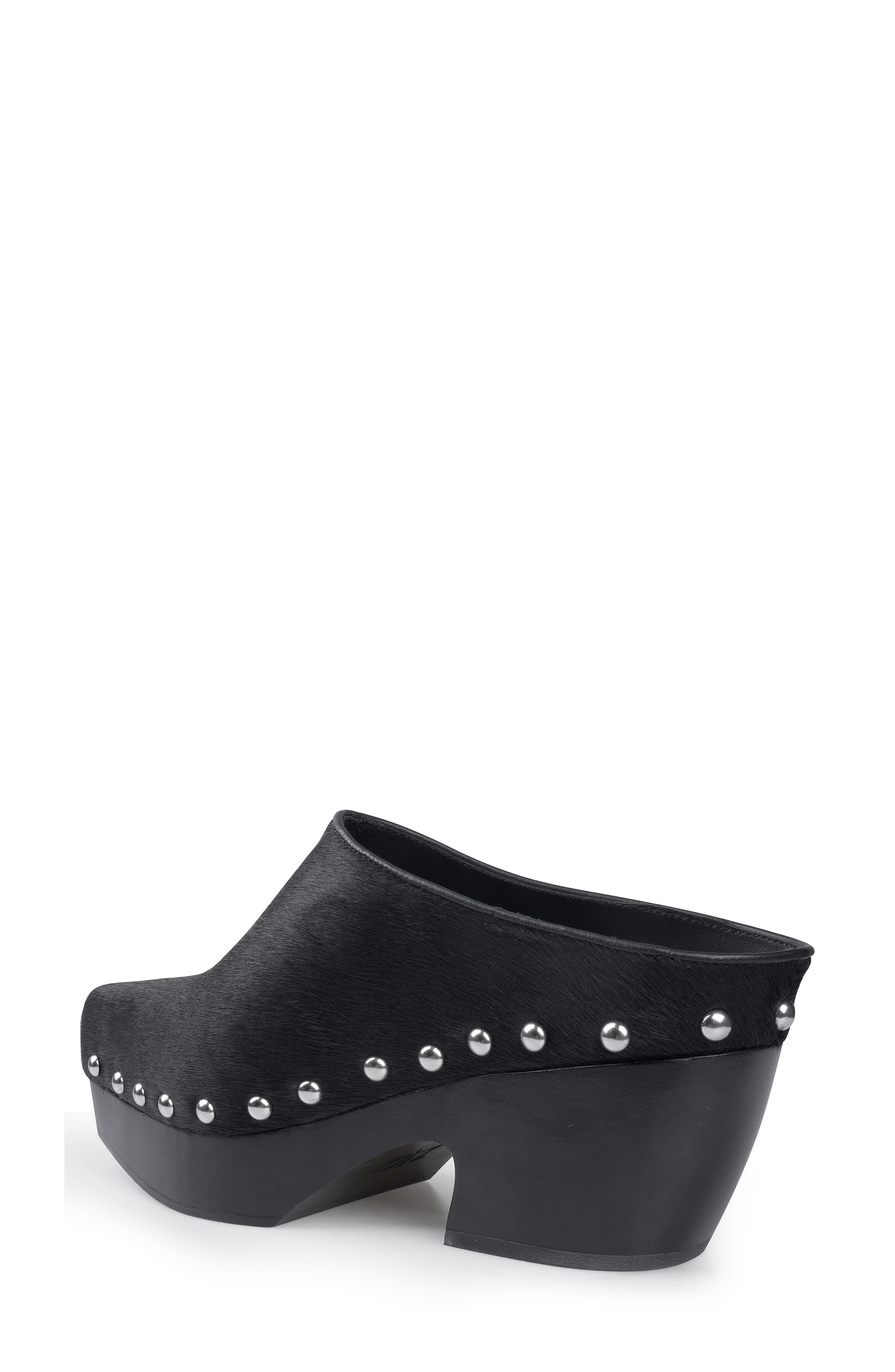 ZIGI Faustina Pointed Toe Platform Mule, Alternate, color, Blklt