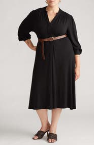 Universal Standard Liquid Long Sleeve Dress
