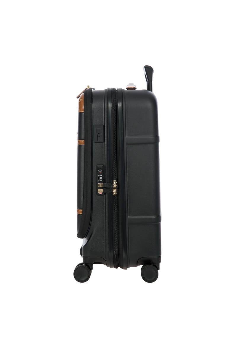 Bellagio 3.0 Hardside Expandable 21" Carry On Spinner Luggage with Pocket, Alternate, color, Black
